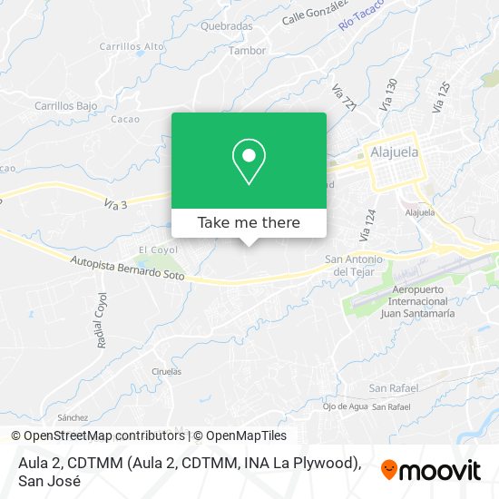 Aula 2, CDTMM (Aula 2, CDTMM, INA La Plywood) map