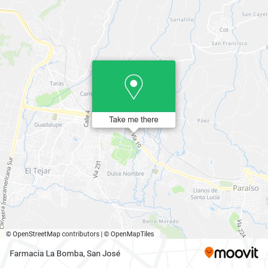 Farmacia La Bomba map