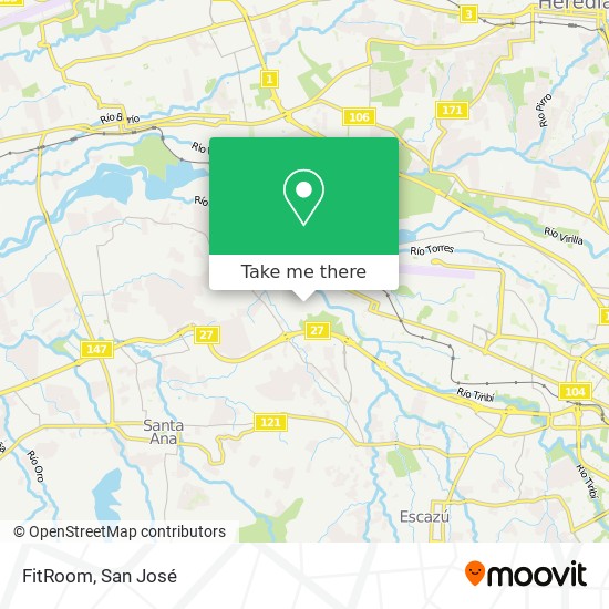 FitRoom map