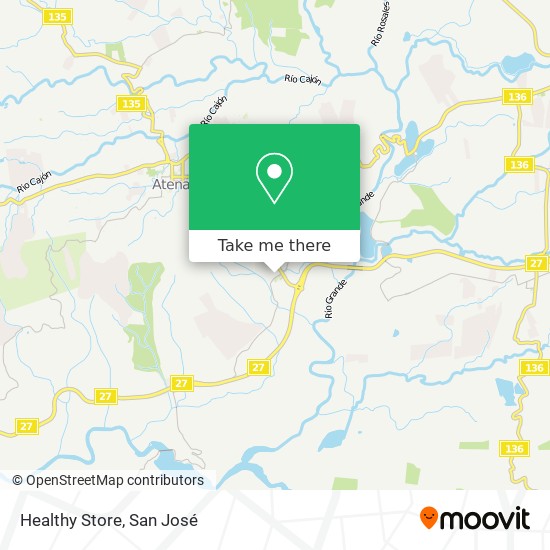 Healthy Store map