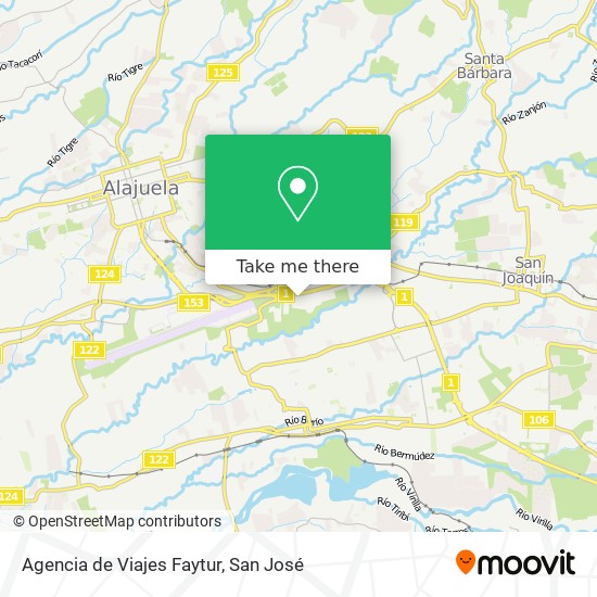 Agencia de Viajes Faytur map