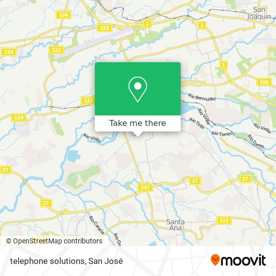 telephone solutions map