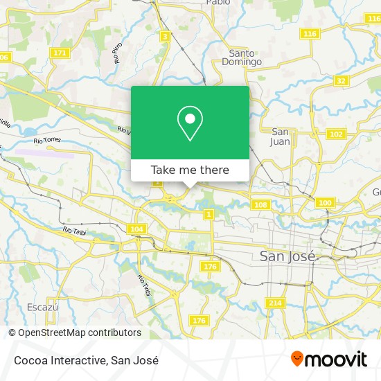 Cocoa Interactive map