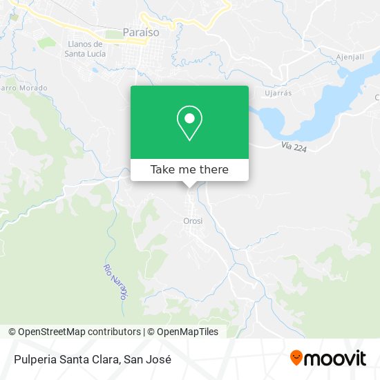 Pulperia Santa Clara map