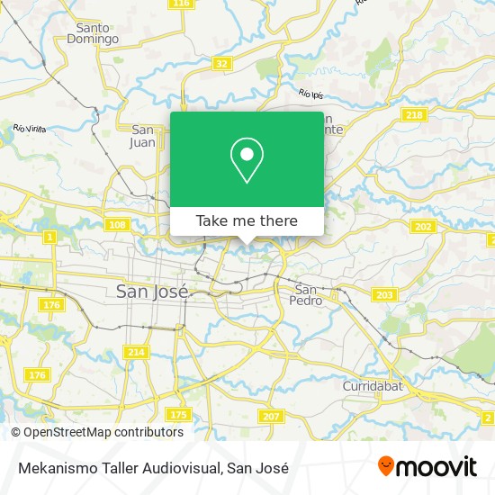 Mekanismo Taller Audiovisual map