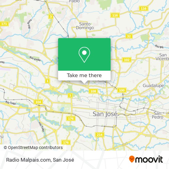Radio Malpais.com map
