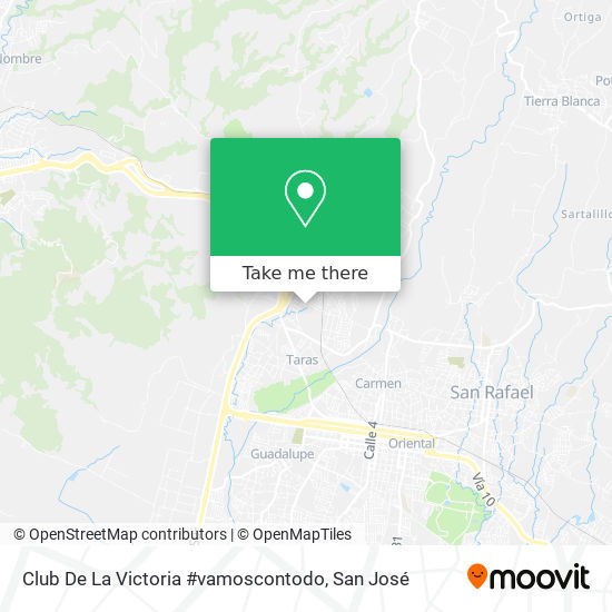Mapa de Club De La Victoria #vamoscontodo