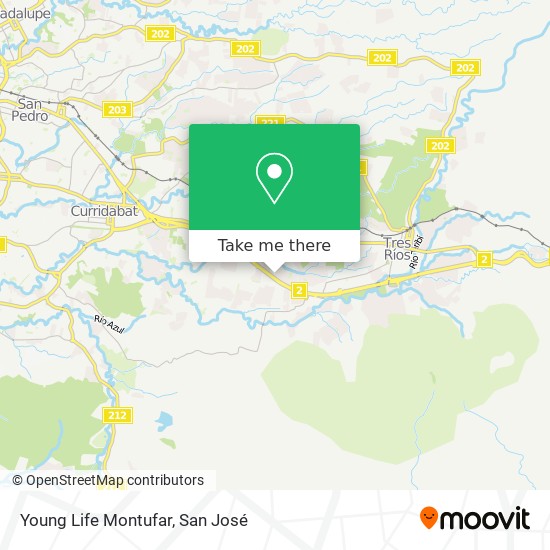 Young Life Montufar map