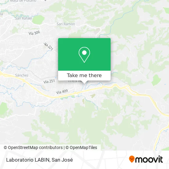 Laboratorio LABIN map