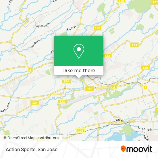 Action Sports map