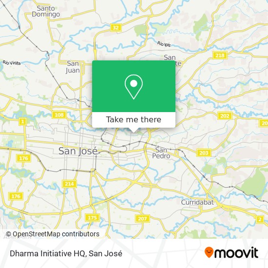 Dharma Initiative HQ map