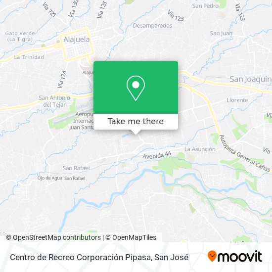 Centro de Recreo Corporación Pipasa map
