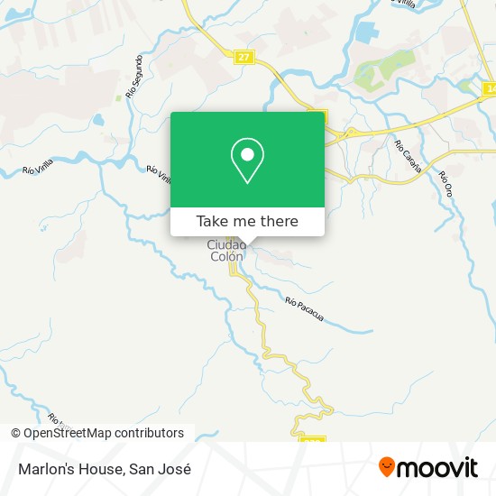 Marlon's House map