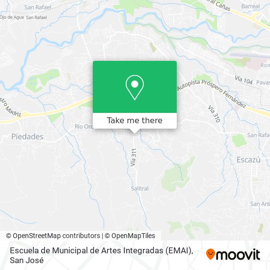 Escuela de Municipal de Artes Integradas (EMAI) map