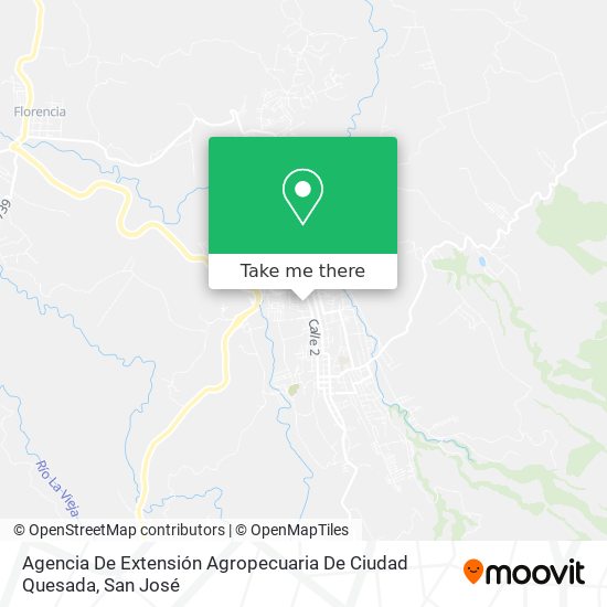 Agencia De Extensión Agropecuaria De Ciudad Quesada map