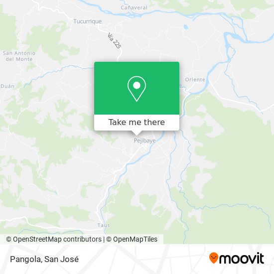 Pangola map