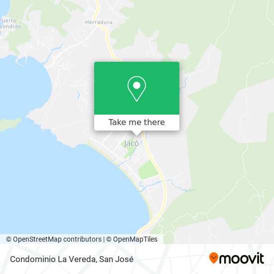 Condominio La Vereda map