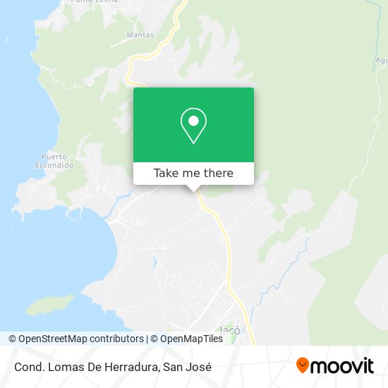 Mapa de Cond. Lomas De Herradura