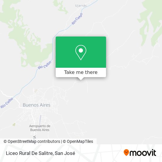 Mapa de Liceo Rural De Salitre