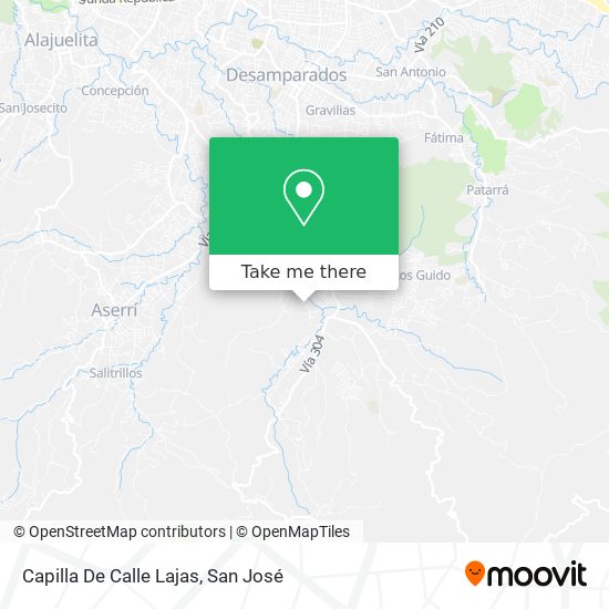 Mapa de Capilla De Calle Lajas