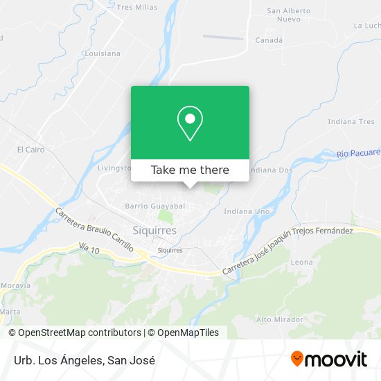 Mapa de Urb. Los Ángeles