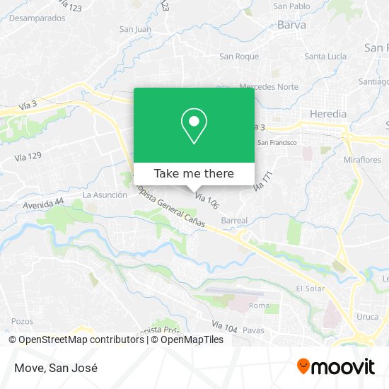 Move map