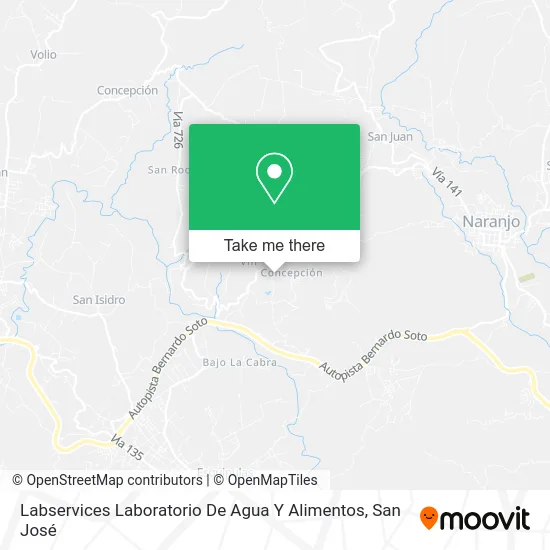 Labservices Laboratorio De Agua Y Alimentos map
