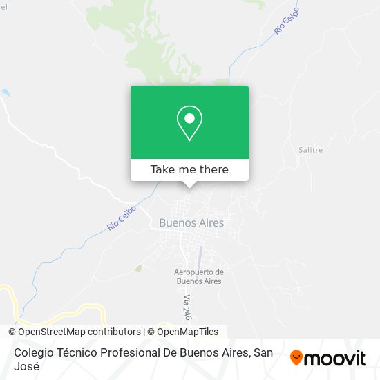 Mapa de Colegio Técnico Profesional De Buenos Aires