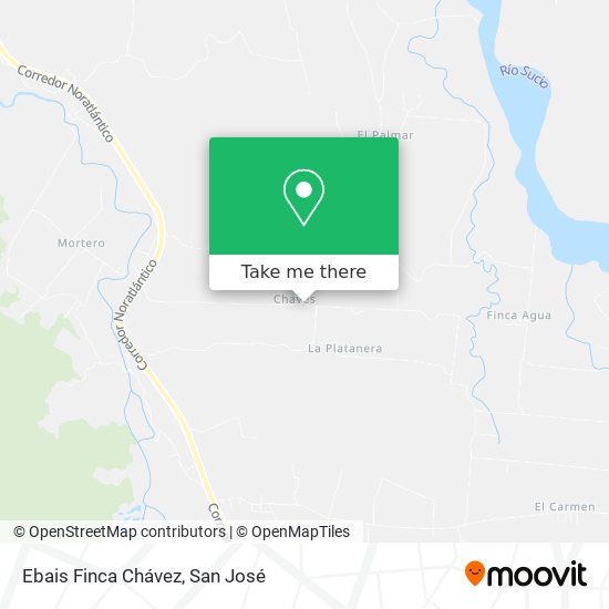 Ebais Finca Chávez map
