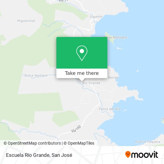 Mapa de Escuela Río Grande