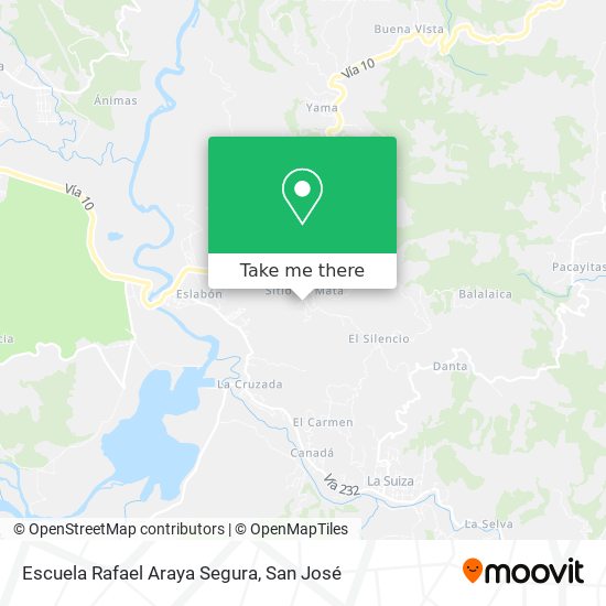Escuela Rafael Araya Segura map
