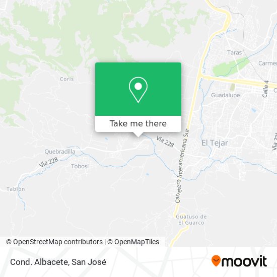 Mapa de Cond. Albacete