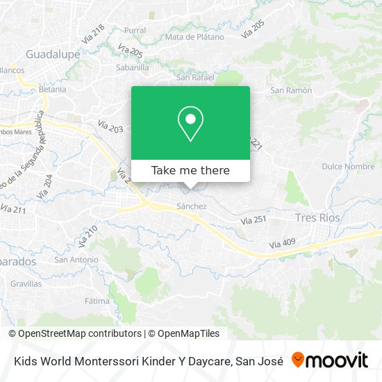 Kids World Monterssori Kinder Y Daycare map