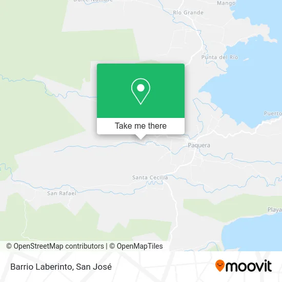 Barrio Laberinto map