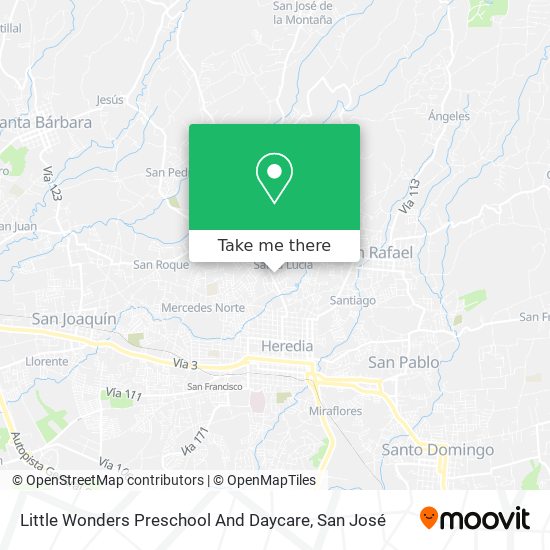 Mapa de Little Wonders Preschool And Daycare