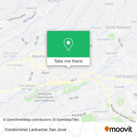 Condominio Lankaster map