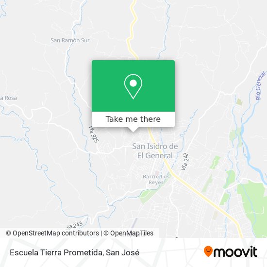 Escuela Tierra Prometida map