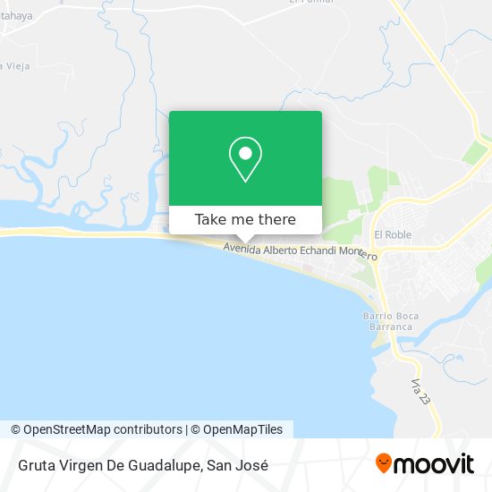 Gruta Virgen De Guadalupe map
