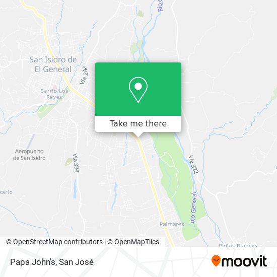 Mapa de Papa John's