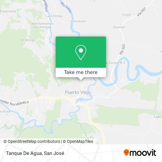 Mapa de Tanque De Agua