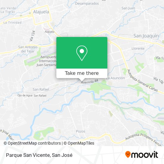 Parque San Vicente map