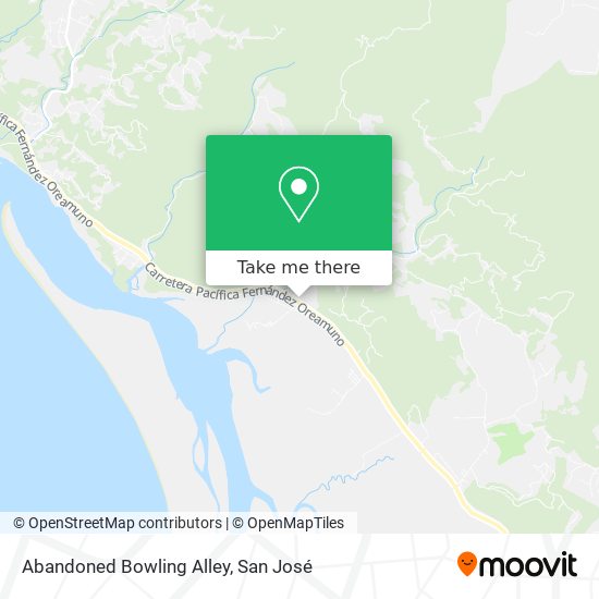 Abandoned Bowling Alley map