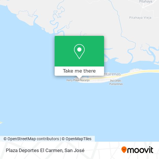 Mapa de Plaza Deportes El Carmen