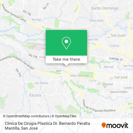 Clinica De Cirugia Plastica Dr. Bernardo Peralta Mantilla map