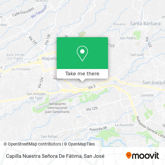 Mapa de Capilla Nuestra Señora De Fátima