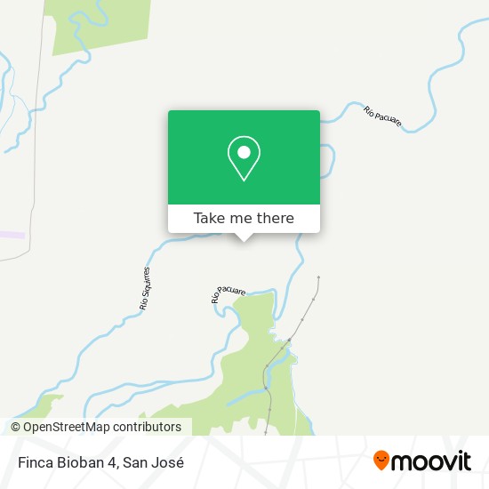 Mapa de Finca Bioban 4