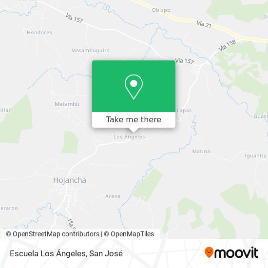 Escuela Los Ángeles map