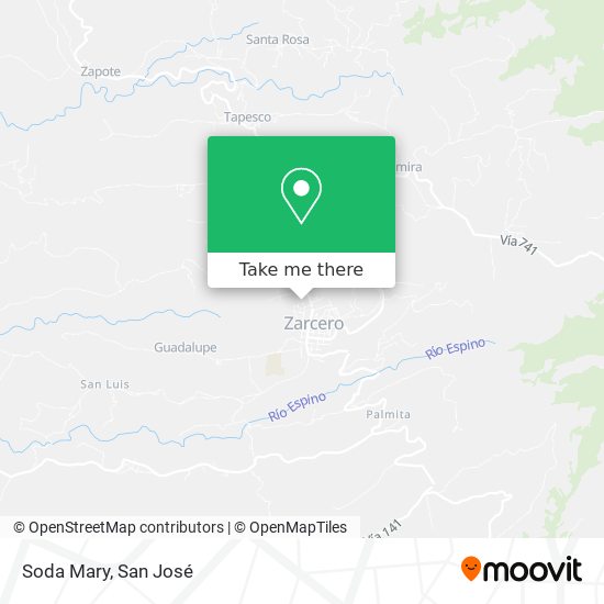 Soda Mary map