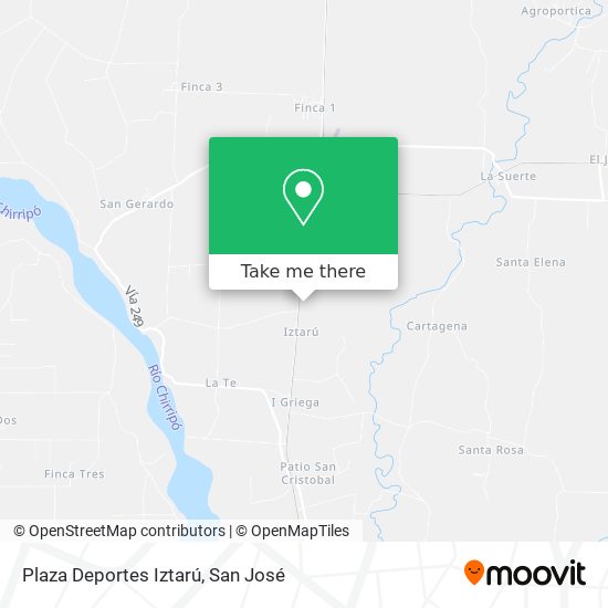 Mapa de Plaza Deportes Iztarú