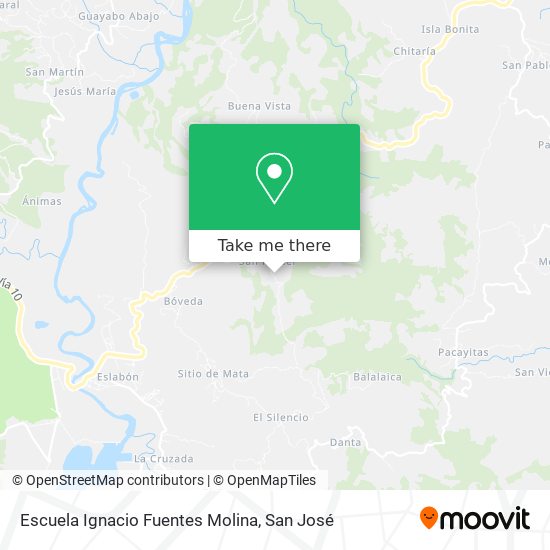 Escuela Ignacio Fuentes Molina map